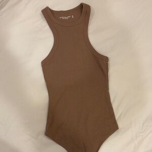 Abercrombie & Fitch Brown Bodysuit